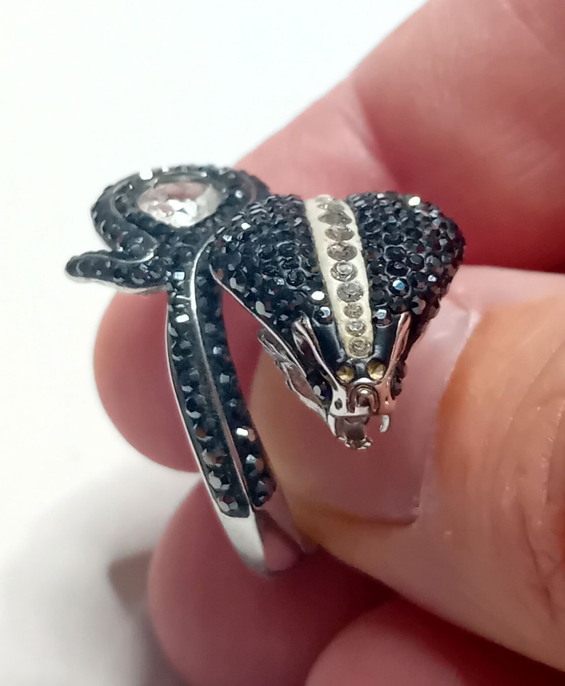 Swarovski Ringe: Bague Swarovski Cobra royal - taille 53 – Gebraucht aus Neuchatel von Vlenoble 6