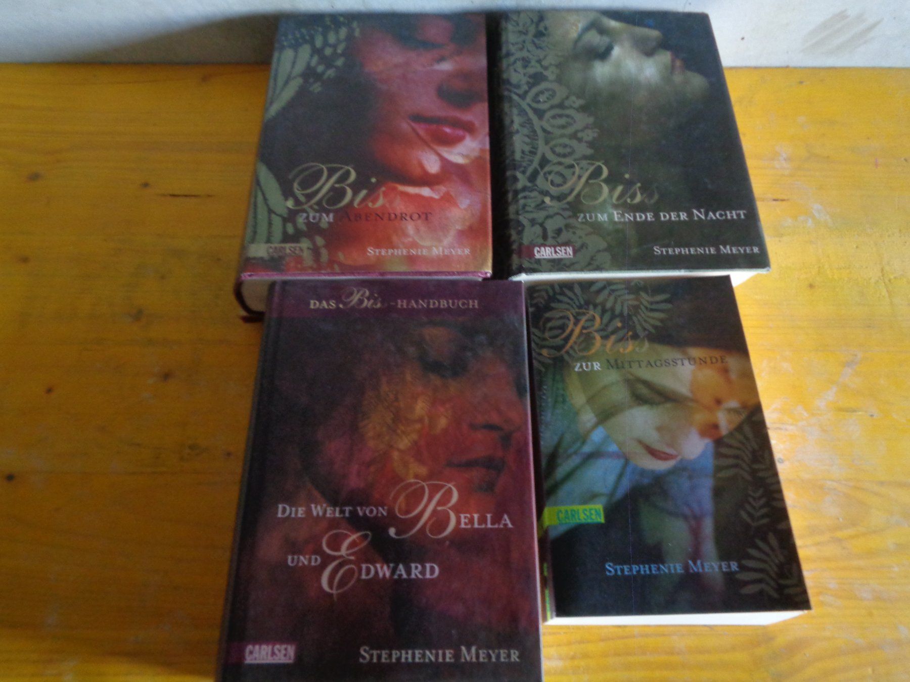 Libri: Stephenie Meyer Biss-Saga: 3 Bände +Handbuch Top! – Usato da Niederhasli venduto da Gamefreek1989
