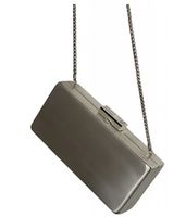 Rodo women purse pochette bag metal square
