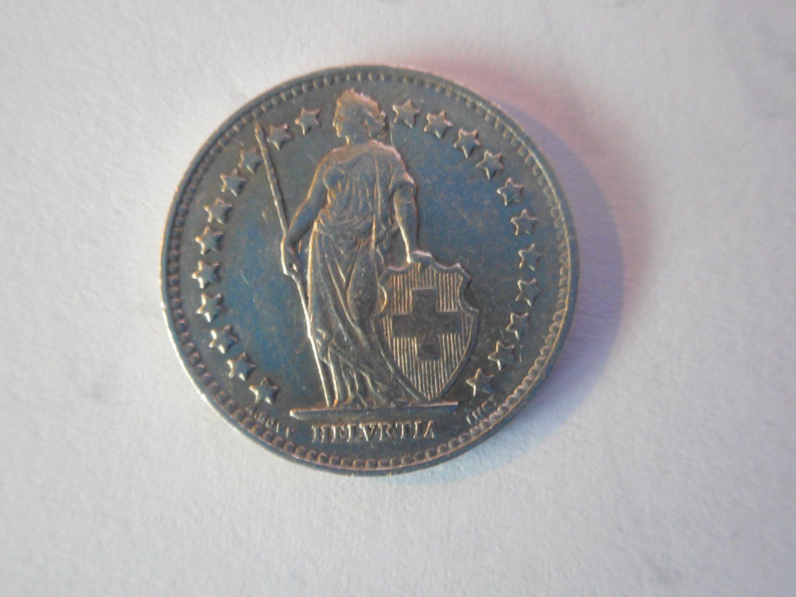 Alle Münzen: 50 Rp. 1945 silber – Gebraucht aus Kriegstetten von pizlad2010 1