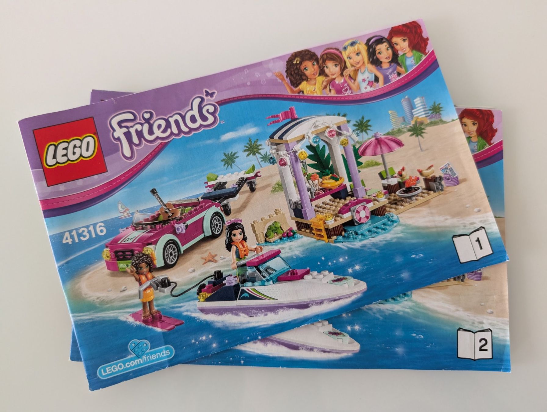 Lego Kit di costruzioni: LEGO Friends - Andreas Rennboot-Transporter - 41316 – Usato da Wettswil venduto da mimiyu 3