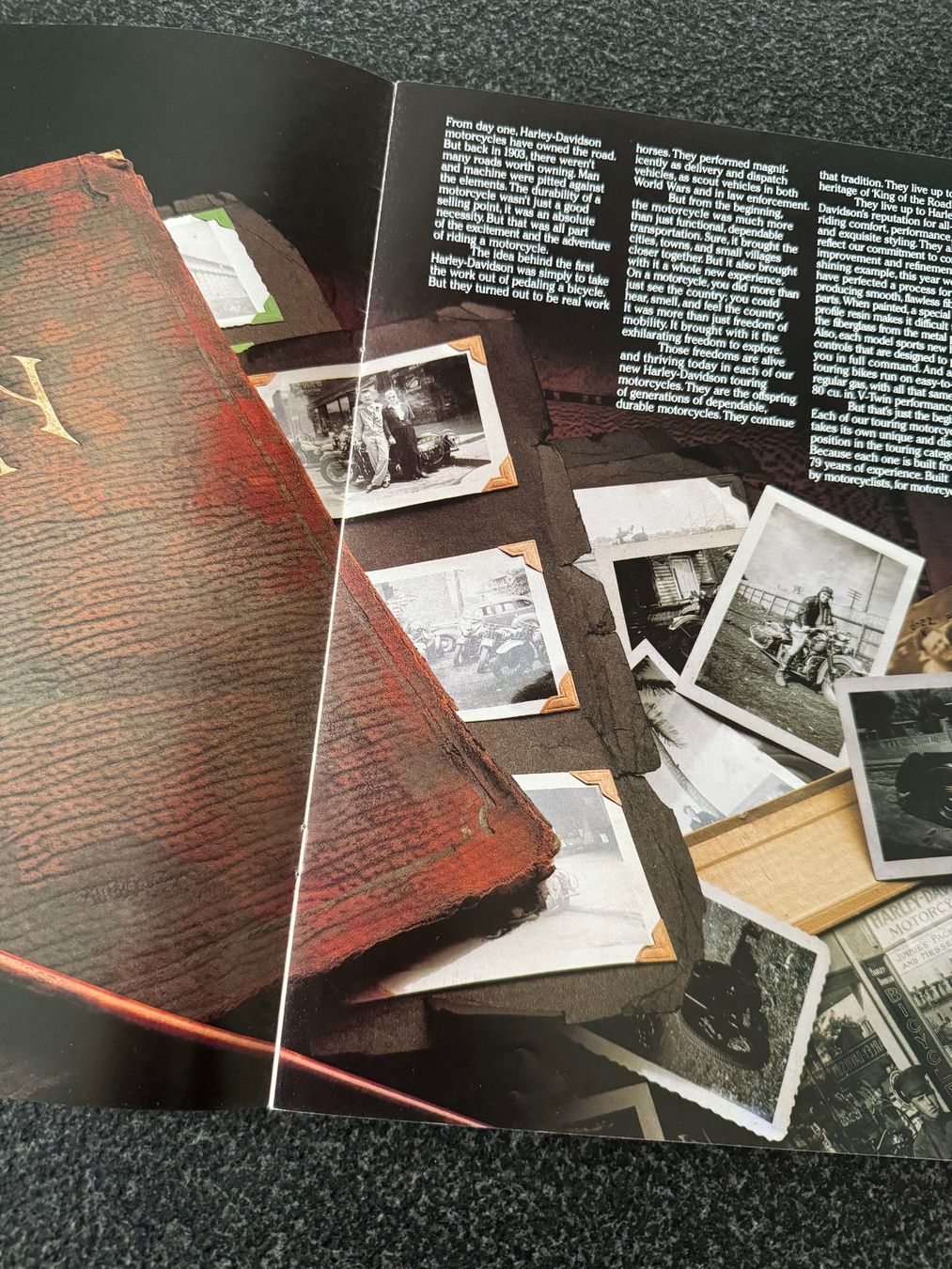 Documenti: Harley Prospekt, Katalog, Broschüre Electra Glide 1982 – Usato da Niederhasli venduto da Berno 5