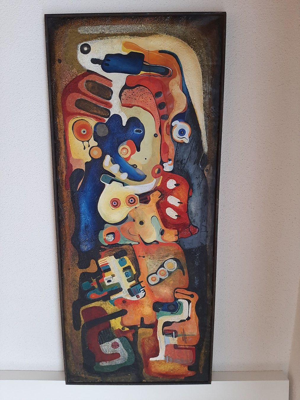 Dipinti: Gemälde TOTEM von Kurt Lauer – Usato da Kreuzlingen venduto da mazi07