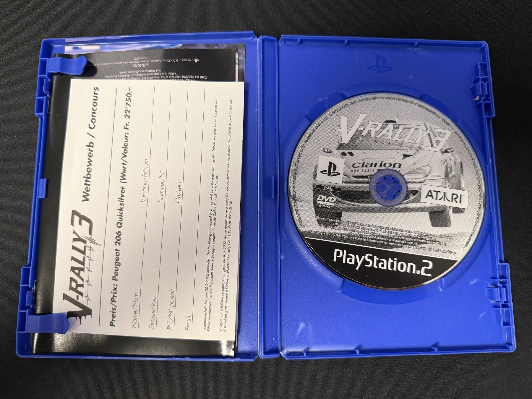 Sony Giochi: V-Rally 3 - PS2 – Usato da Pont-de-la-Morge venduto da Darfal 1