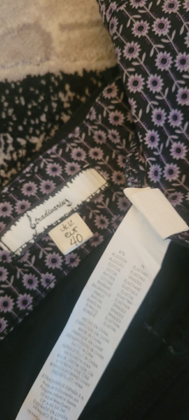 Stradivarius Röcke: Jupe Stradivarius elastique en coton/  taille 40  – Neu (gemäss Beschreibung) aus Vevey von x_y_f 2