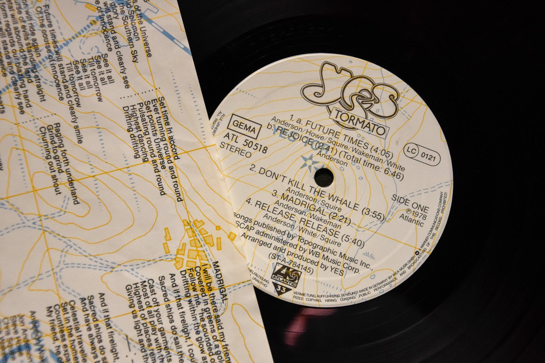 Dischi in vinile: Yes - Tormato – Usato da Belmont-sur-Yverdon venduto da ag97 2