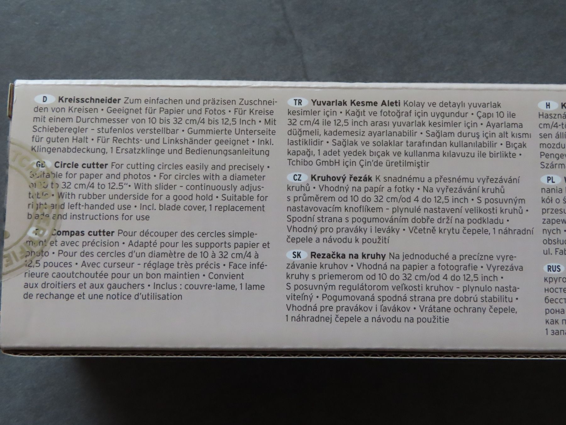 Bastelsets: Kreisschneider / Circle Cutter  ***NEU*** – Neu und originalverpackt aus Wallenried von Asyano 4