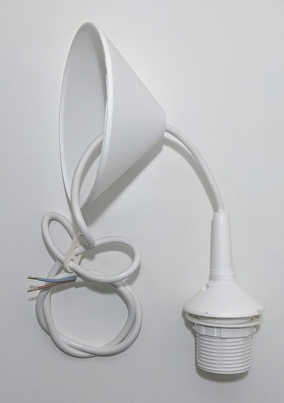 Lampen: Suspension pour lampe à douille E27, blanc – Gebraucht aus Adliswil von hippophile