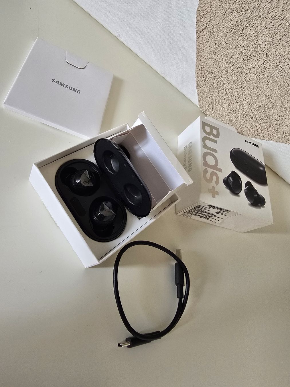 Samsung Cuffie: Samsung Galaxy Buds+ schwarz  – Usato da Würenlos venduto da Lea.Maria.Hotz 4