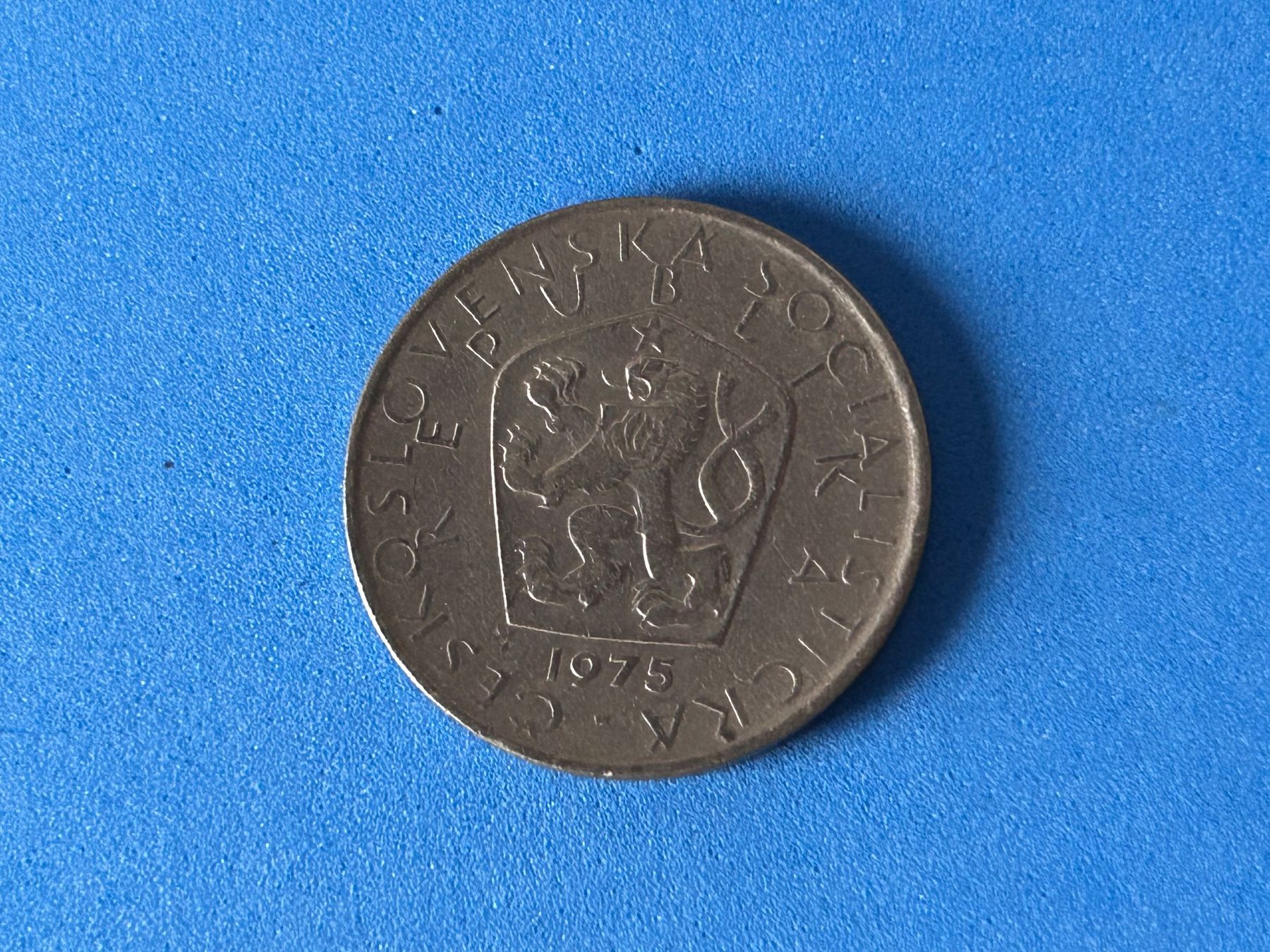 Tutti le monete: Czechoslovakia - 5 Korun 1975 – Usato da Corcelles NE venduto da AJKader 5