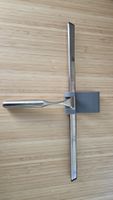 Duschabzieher Edelstahl 40cm mit Silikonhalterung