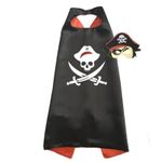 Piraten-Umhang und -Maske  - Cape et Masque Pirate