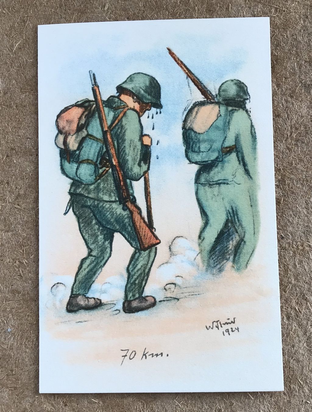 Cartoline postali: ANSICHTSKARTE SCHWEIZER ARMEE – Usato da Ostermundigen venduto da wini63