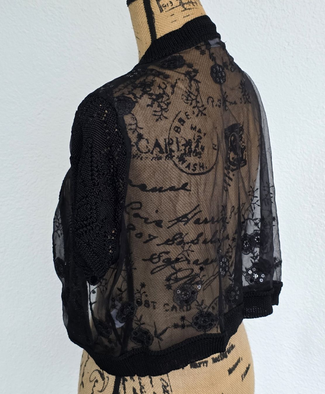 Bolero: Schwarze Bolero Jacke, Gr.XXL – Nuovo (secondo la descrizione) da Rheinsulz venduto da Gilea 2