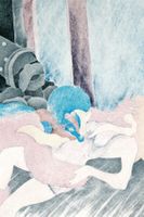 URS DICKERHOF (Swiss, *1941) Triptychon, Lithographie, 1980