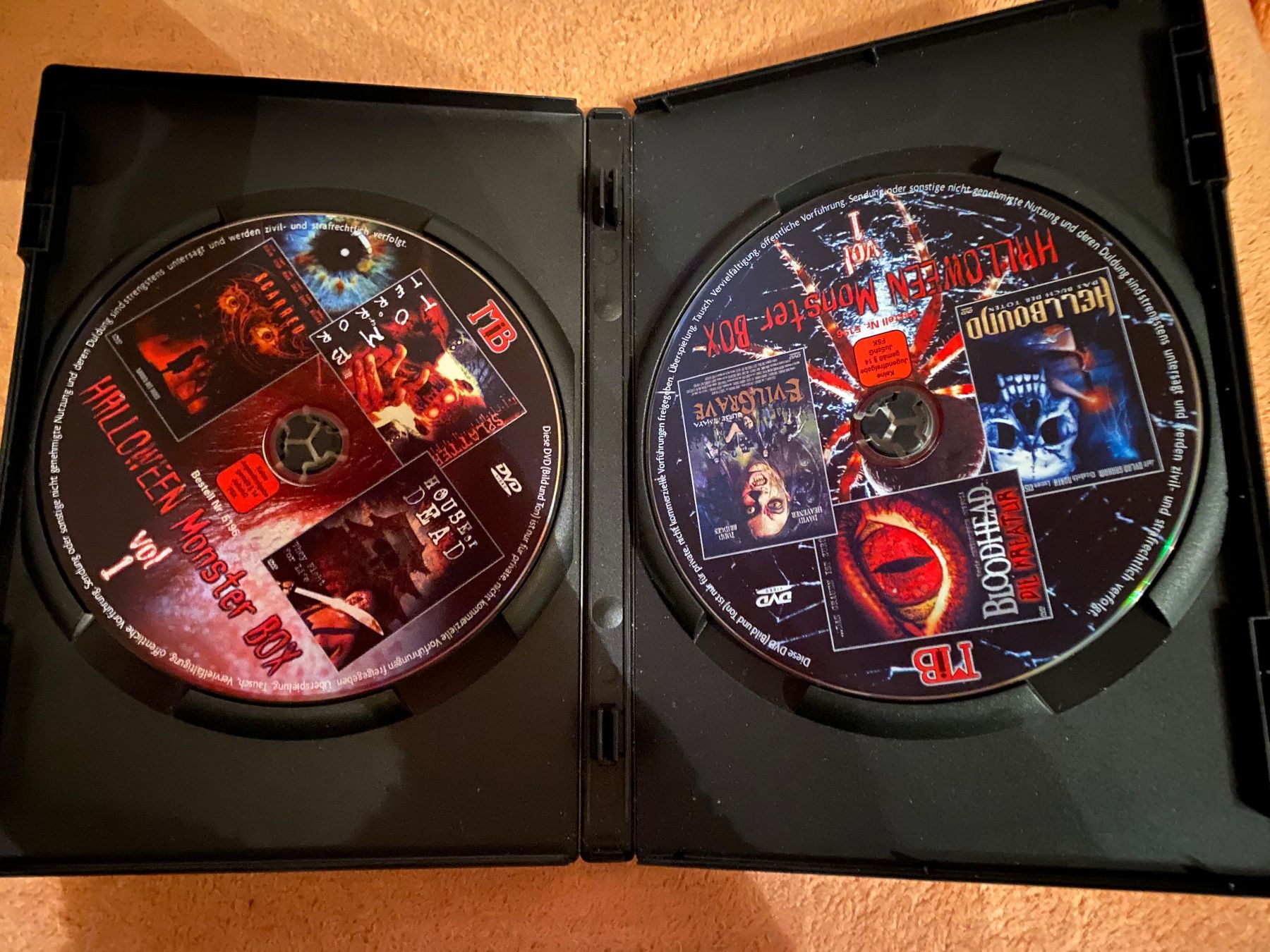 Tutti i DVDs: Halloween monsterbox vol 1 – Usato da Gretzenbach venduto da Cantate 2