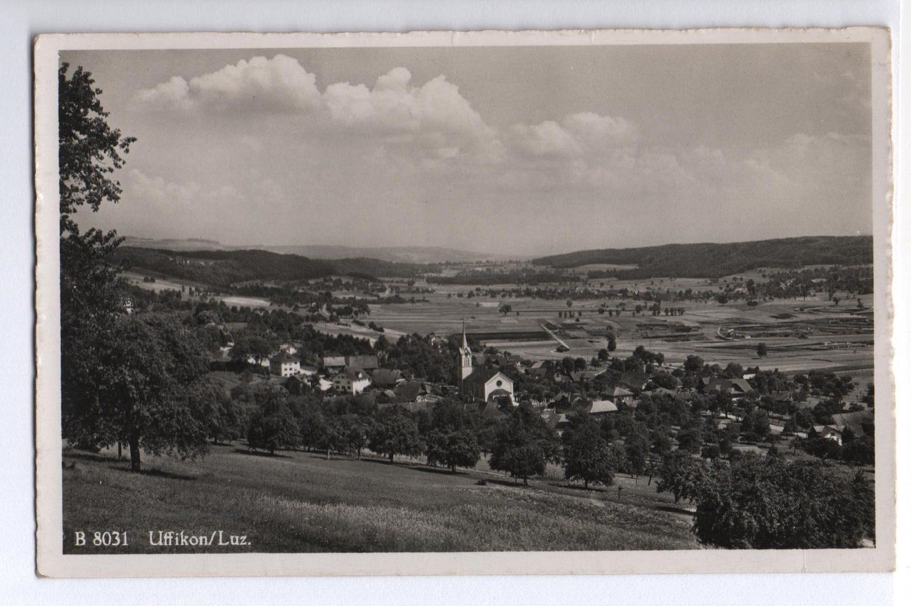 Ansichtskarten: UFFIKON LU – Gebraucht aus Jona von philajona