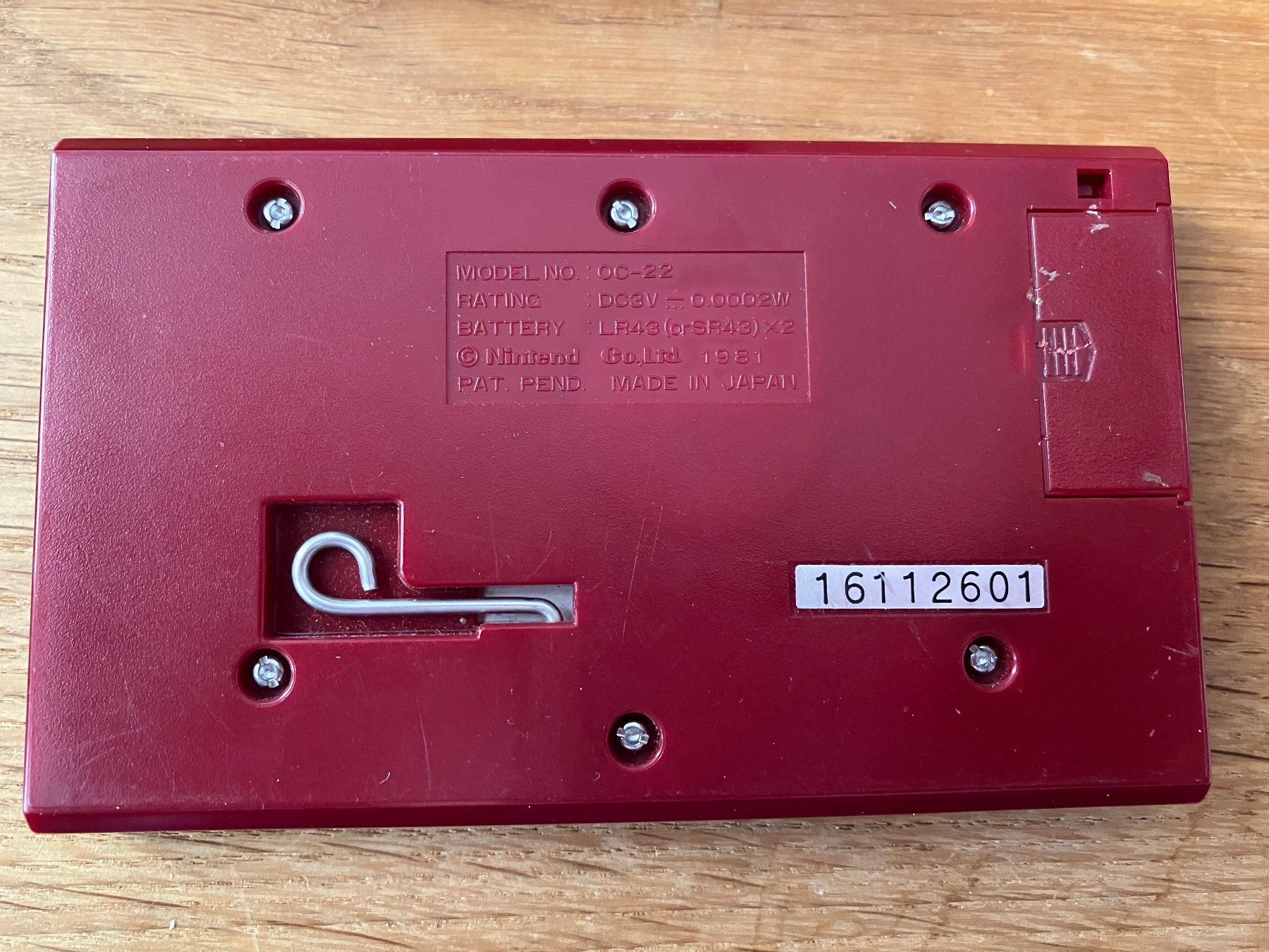 game&watch Console: Kult Nintendo Game&Watch Octopus – Usato da Allschwil venduto da Glaibaslere 1