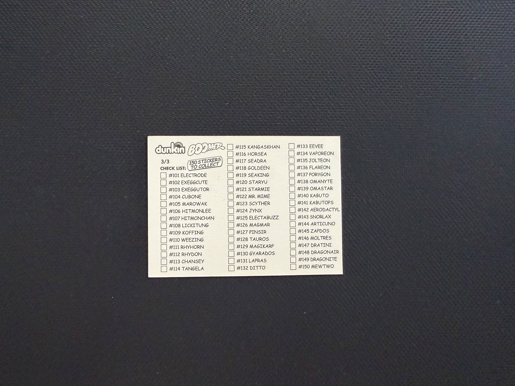 Pokémon Carte collezionabili: Pokémon Dunkin Boomer 2000 / Jynx – Usato da Zürich venduto da mountainwizard00 1