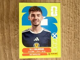 Panini FIFA WM 2026 Sticker Billy Gilmour SCO 12