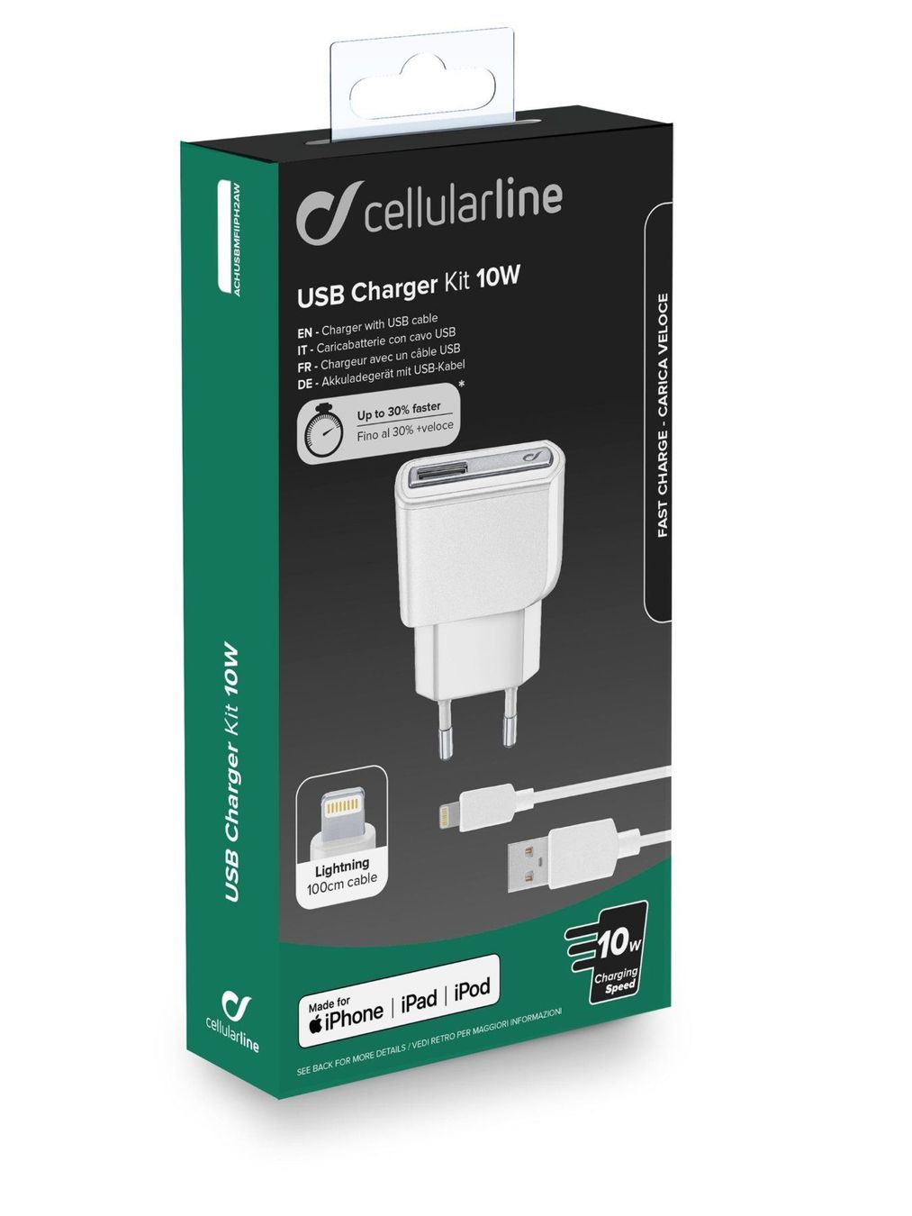 Caricabatterie: Lighning Ladegerät Adapter+Kabel – Nuovo e nell'imballaggio originale da St.Gallen venduto da kaufdeinhandy 1