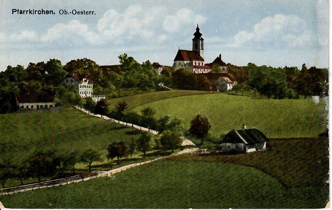 Cartoline postali: Pfarrkirchen Ob. Oesterreich – Usato da Hochdorf venduto da Ziegel-16