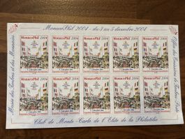 MonacoPhil 2004: Briefmarkenblock Monaco Top Zustand!