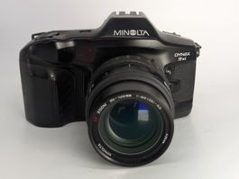 Minolta Dynax 9xi mit Fantasy-Karte