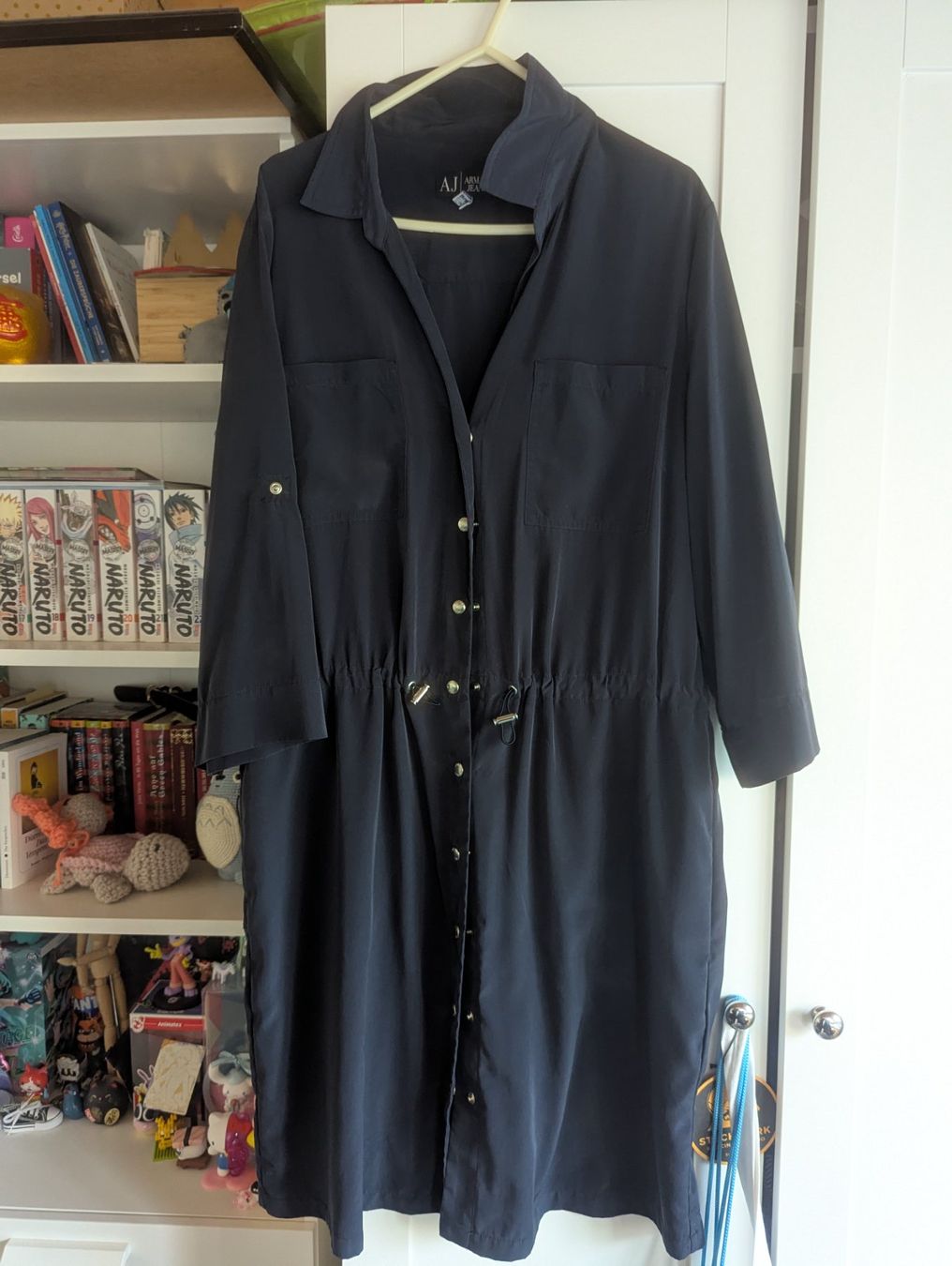 Armani Vestiti: Armani Jeans Kleid, Marinblau, Gr. 40 – Usato da Zollikon venduto da Mikifare 1