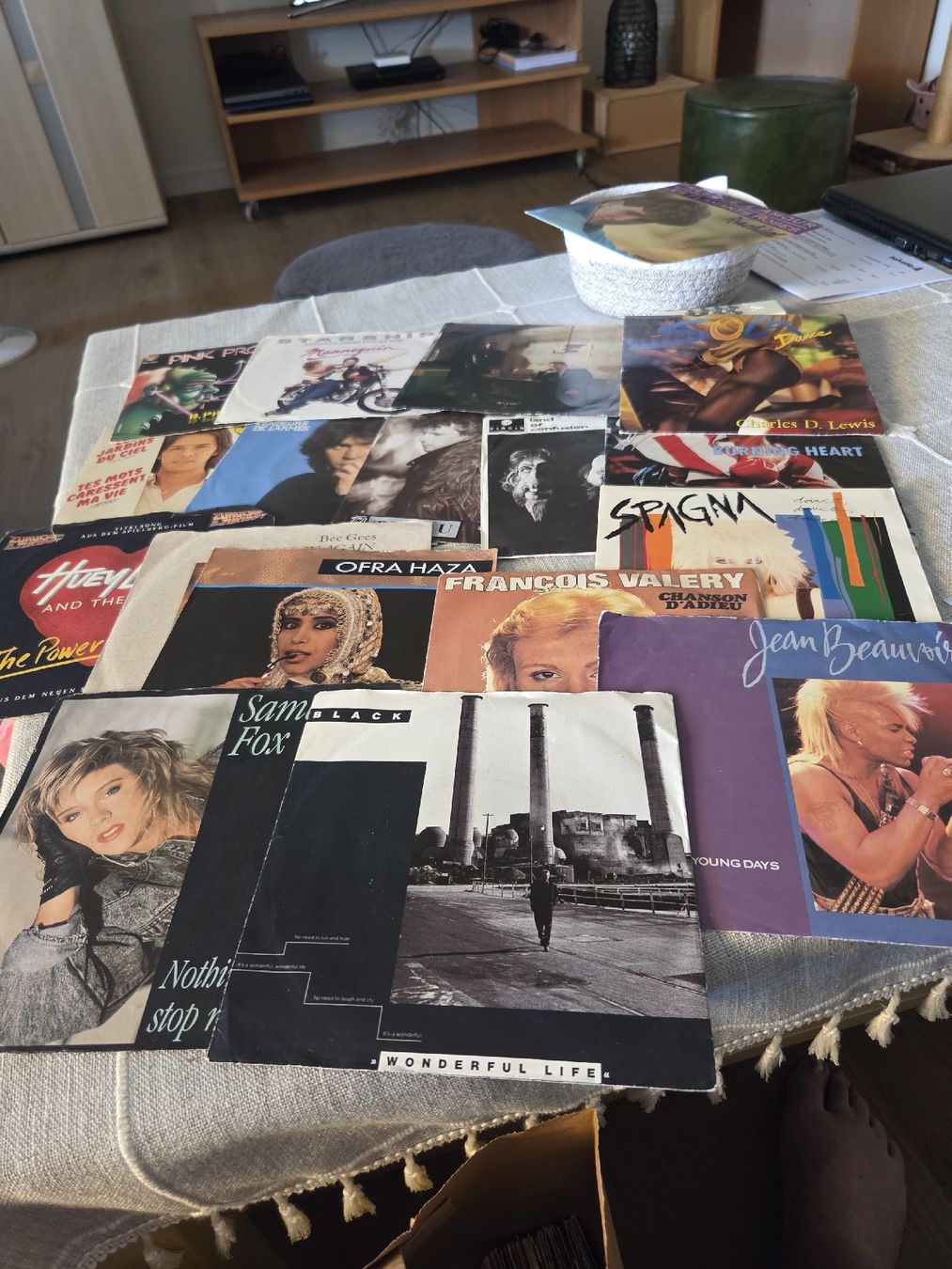 Schallplatten: lot de 45 tours – Neu (gemäss Beschreibung) aus la Chaux-de-Fonds von Firenze6 6
