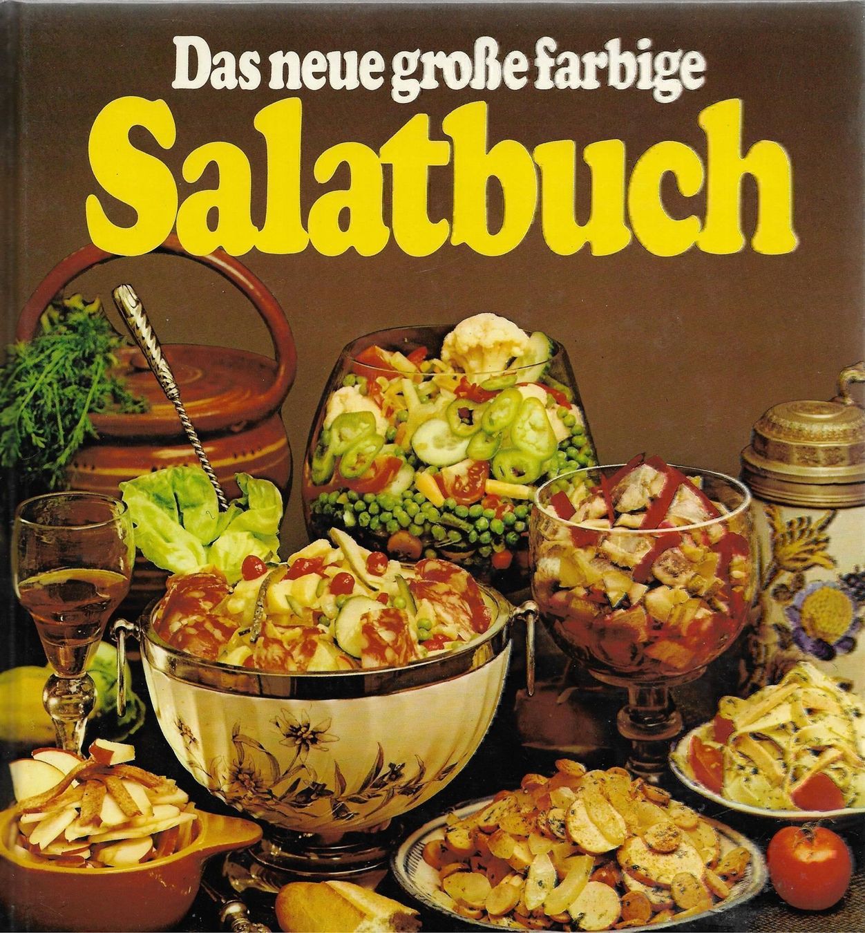 Bücher: Das neue große farbige Salatbuch – Gebraucht aus Bern von Grindelwaldaus