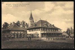 Bern, Landes-Ausstellung 1914, Dörfli m