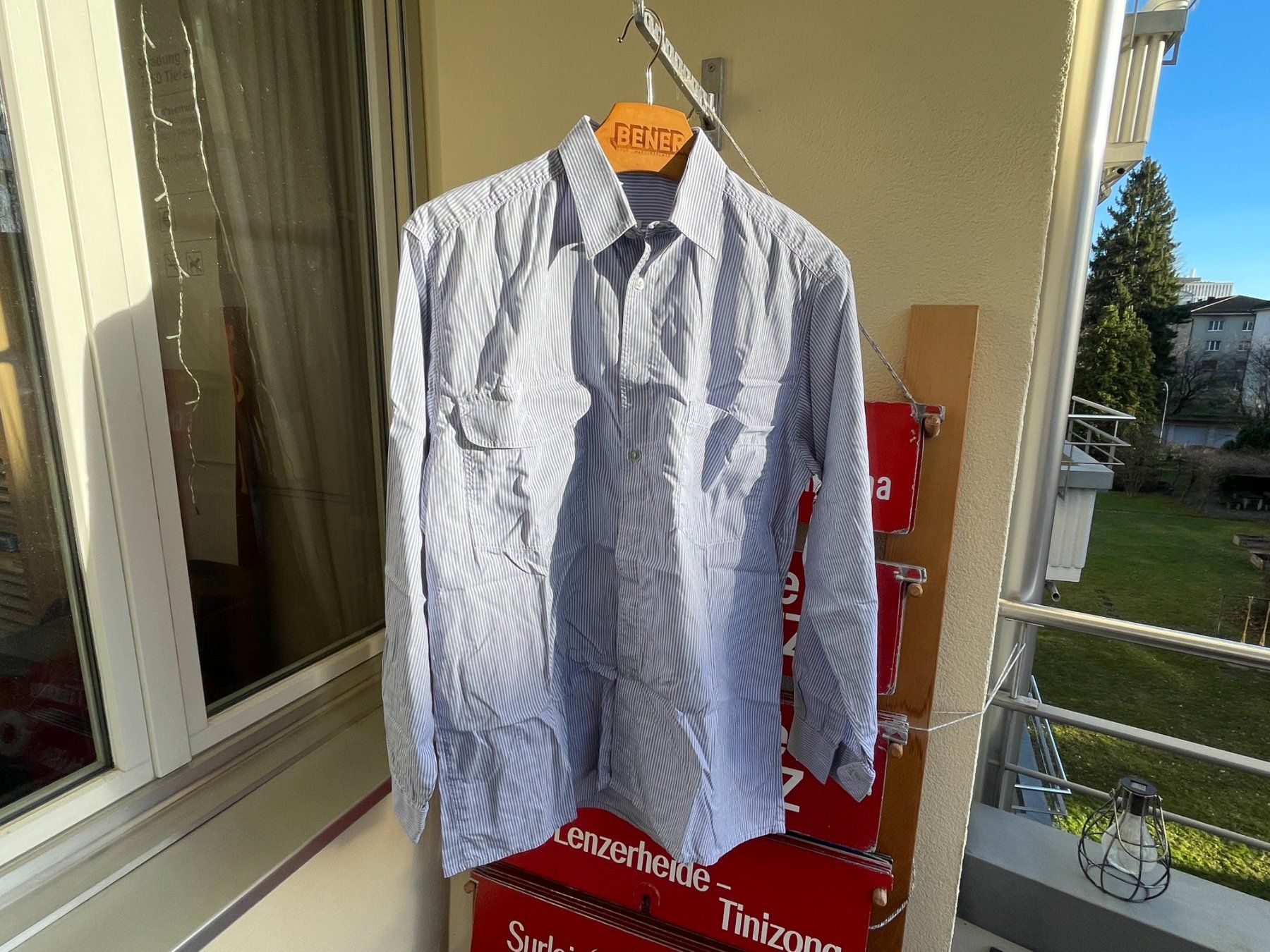 Uniformi: PTT Post Dienstkleid Uniform 1993 Hemd Langarm – Usato da Bern venduto da AWiBe 2