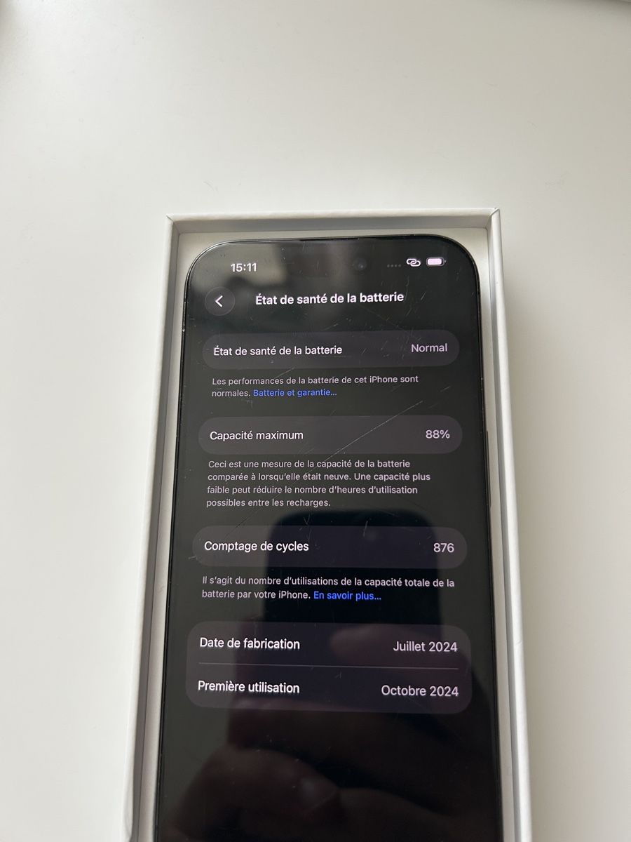 Apple Telefoni cellulari / Smartphones: iPhone 15 Pro 128go – Usato da St. Gallen venduto da meh_2tdn 3