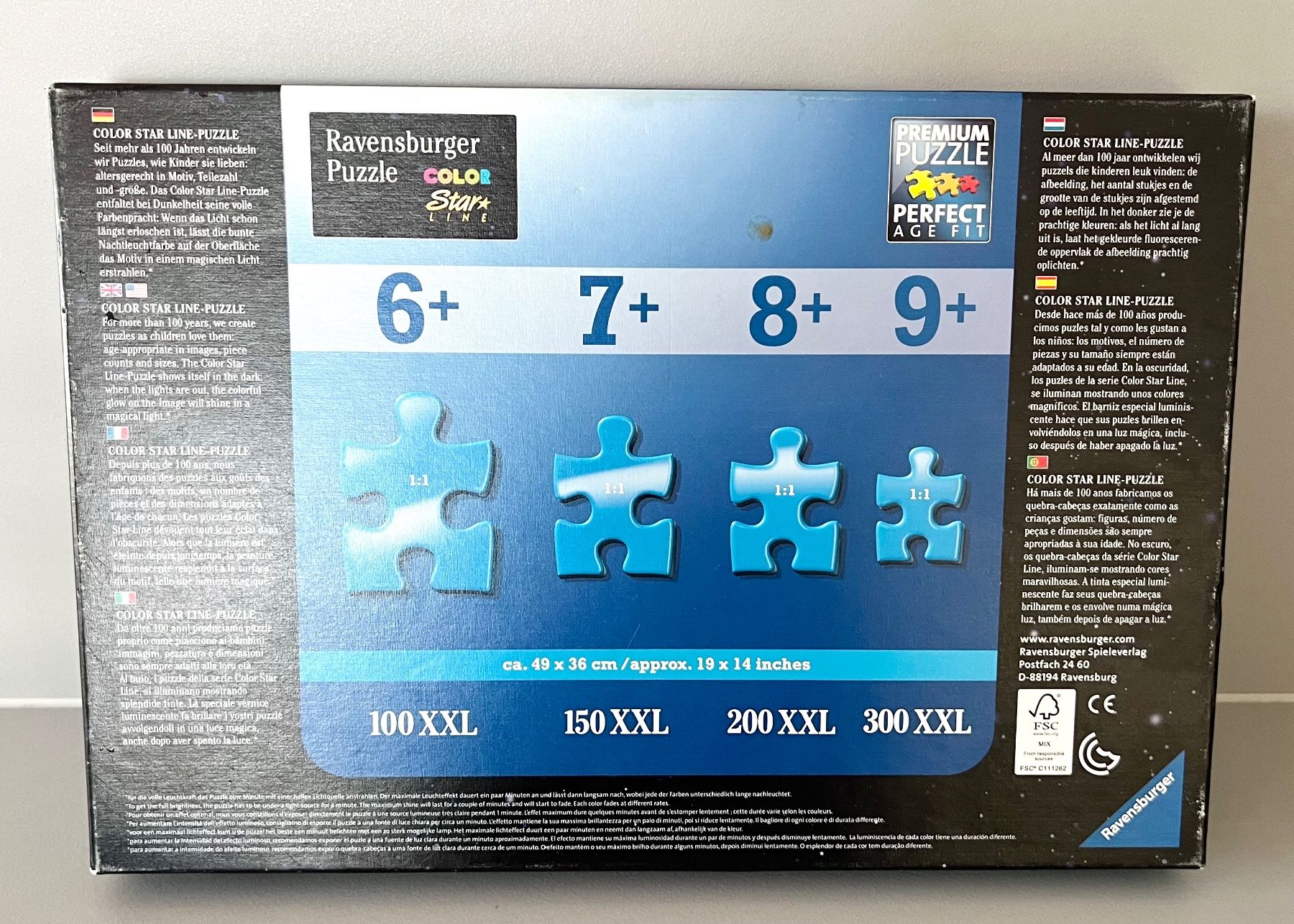 Ravensburger Puzzle: Dinosaurier-Puzzle, 100 Teile – Usato da Zürich venduto da berthy 1