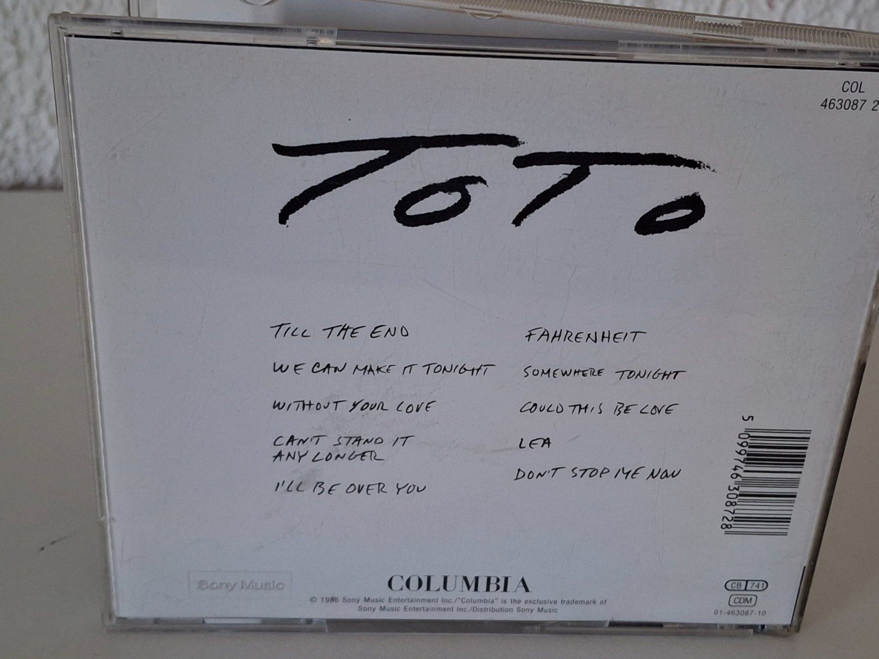 CDs: CD Toto - Fahrenheit seltene CD – Gebraucht aus Aarberg von Jackup1 1