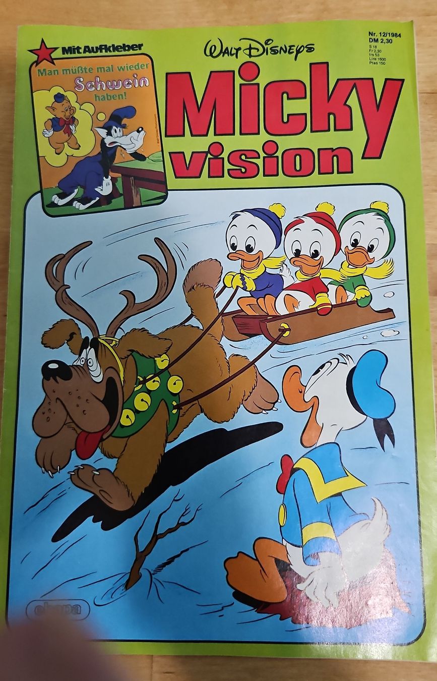 Fumetti: Walt Disney Micky Vision Comic guter Zustand – Usato da Basel venduto da Melibu