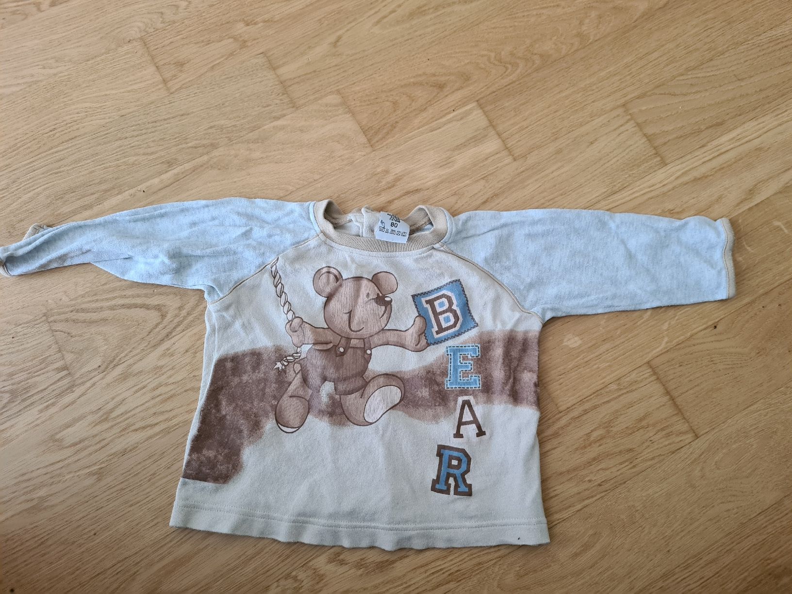 Pullover & Sweatshirts: Langarmshirt Bär Motiv Grösse 80  – Gebraucht aus Horw von Mirii91