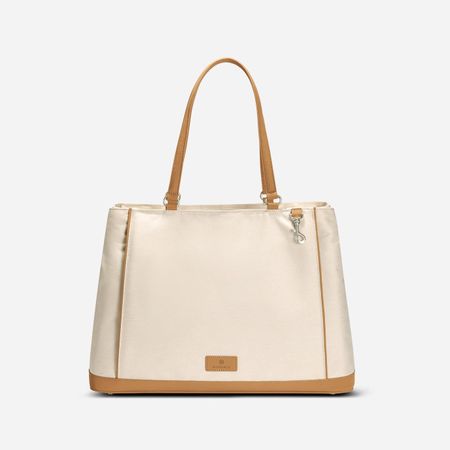 Nordace Siena Triple Compartment Tote Bag beige neu