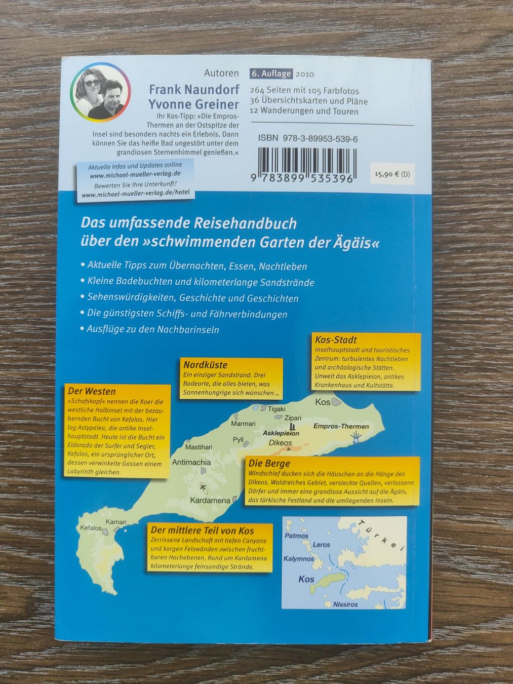 Bücher: Reiseführer Kos - Michael Müller – Gebraucht aus Flaach von Lonzo99 2