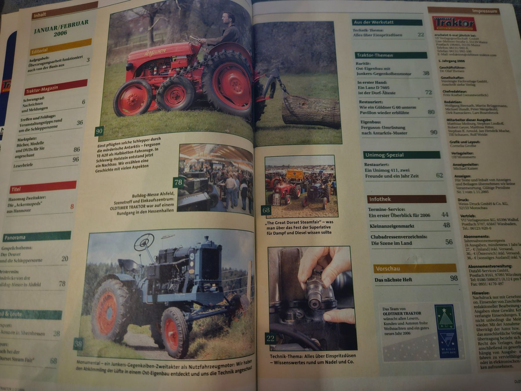 Massey Ferguson Traktoren: Oldtimer Traktor 1/06 Güldner Unimog Hanomag Ferguson xx – Gebraucht aus Flawil von sr1_f6st 1