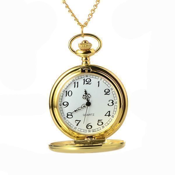 Uhren: Taschenuhr mit Kette goldfarbig – Neu und originalverpackt aus Diepoldsau von preisparadies-ch 2