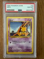 1999 Pokémon Game ABRA #43 PSA 10 GEM MNT  ENGLISCH