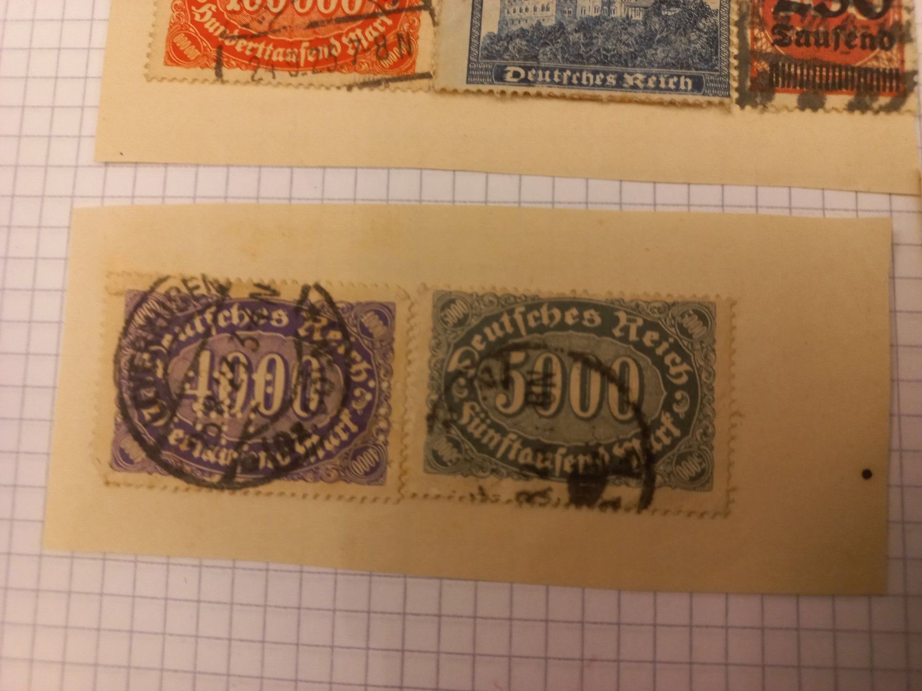 Tous les timbres: 21 BRIEFMARKEN DEUTSCHES REICH SORTIERT – D'occasion à Lugano par Montarina 5