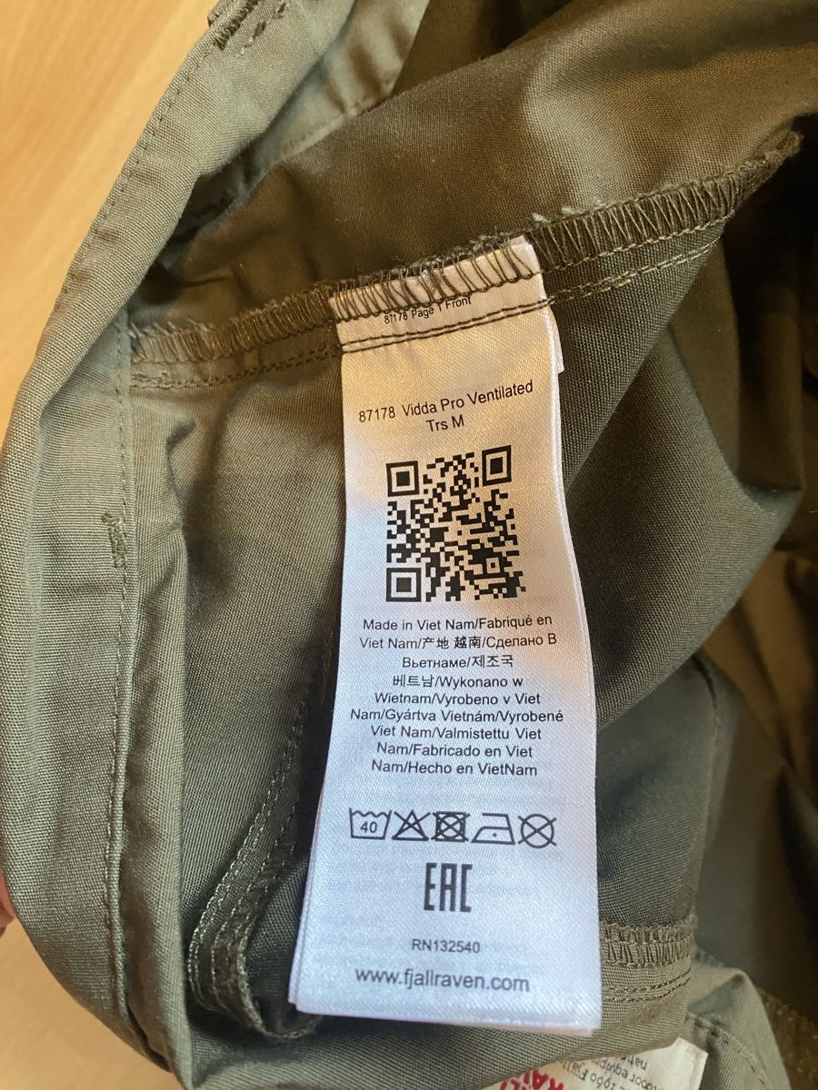 Fjällräven Pantaloni: Fjäll Räven Outdoor Hose – Nuovo (secondo la descrizione) da Basel venduto da celinefille 6