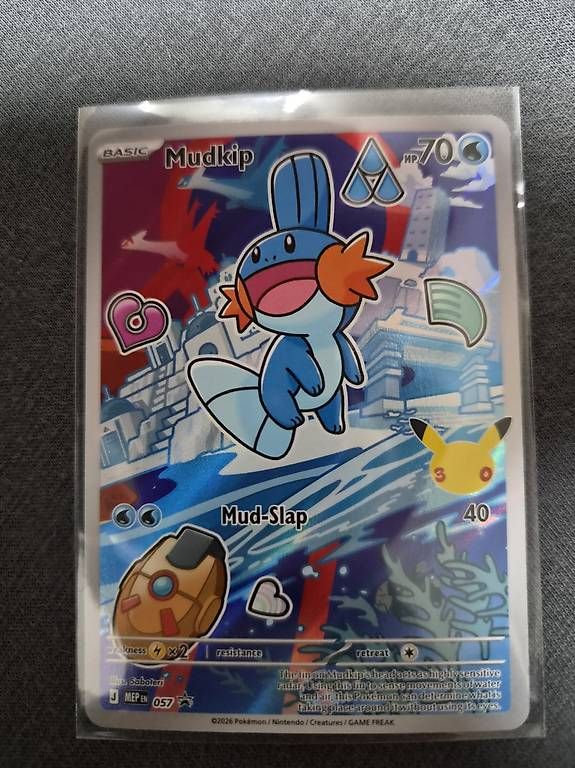 Pokémon Carte collezionabili: 3 Cartes Pokémon Mudkip Treecko Torchic – Nuovo e nell'imballaggio originale da Gland venduto da Stephisa 1