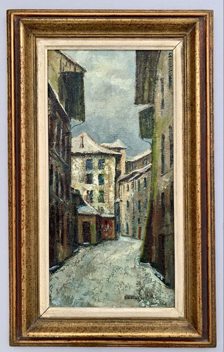 Gemälde: Schweizer Kunst - Max CLÉMENT (1912-1995) – Gebraucht aus Düdingen von polytropon_5