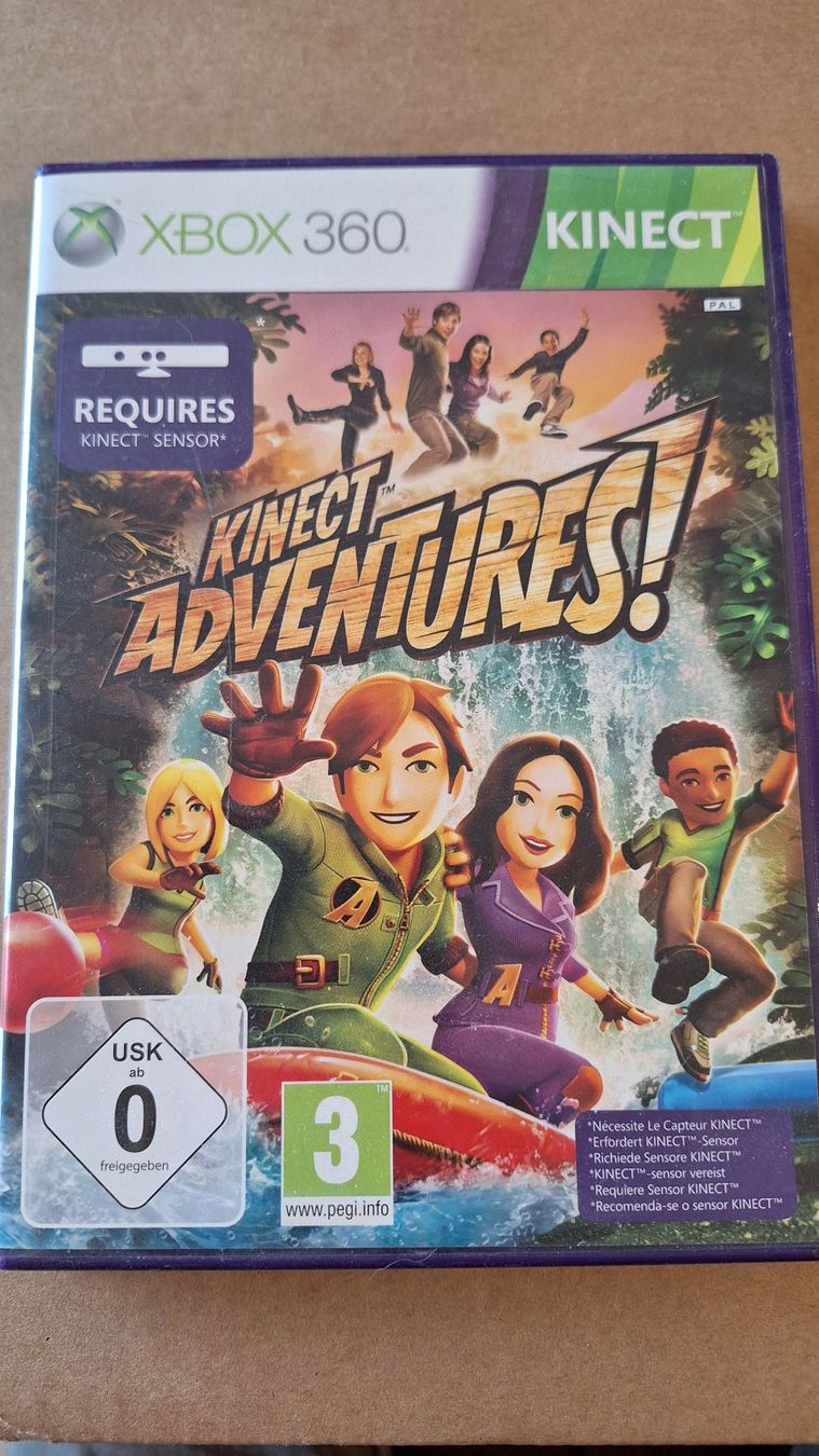 Microsoft Jeux: Kinect Adventures - XBOX 360 – D'occasion à Altstätten SG par GGsGameshop