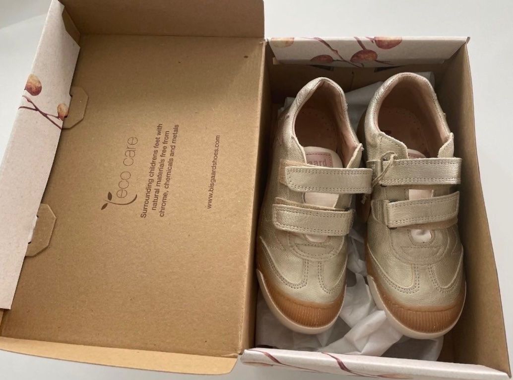 Bisgaard Scarpe per ragazzi: Bisgaard Mädchen Sneakers Gr. 32 Gold Leder – Nuovo (secondo la descrizione) da Freidorf TG venduto da nad_fxh7 3