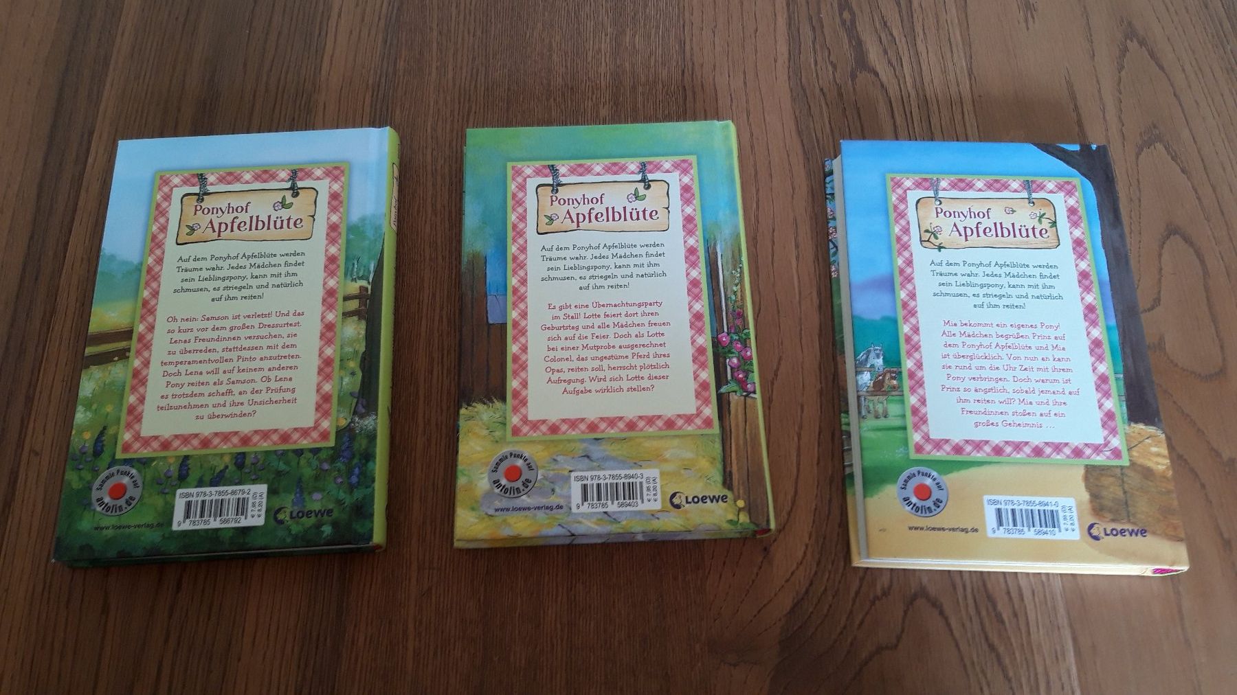 Libri: Ponyhof Apfelblüte 11-13 – Usato da Hubersdorf venduto da Selene4 1